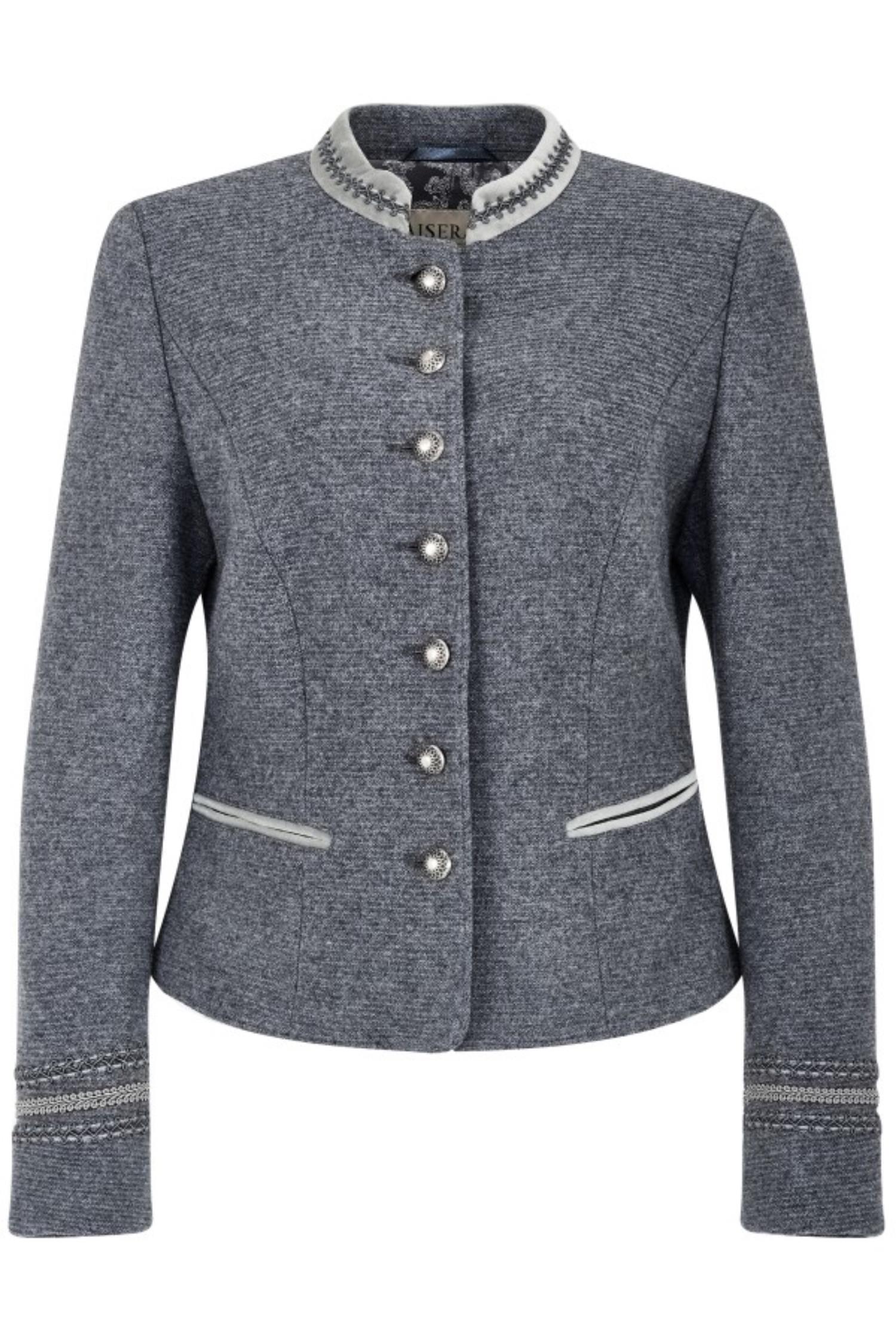 Damenlodenjanker Alessa von Kaiseralm in Grau